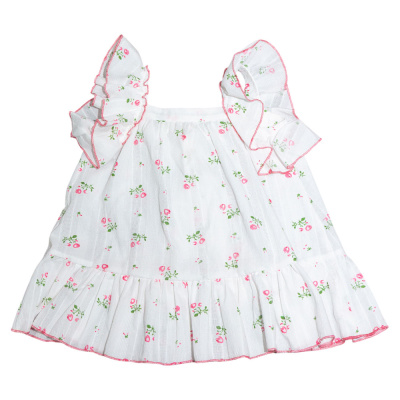 Платье Розы Чуди Кидс 345625-2 белый 01